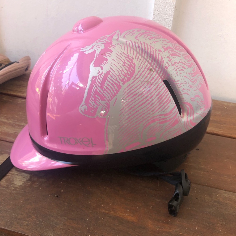 TROXEL horse riding helmet EUC